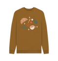 Load image into Gallery viewer, Brown Croissant unisex style sweater