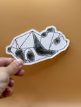 Load image into Gallery viewer, Origami Panda Sticker
