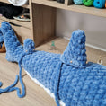 Load image into Gallery viewer, PDF Jumbo Shark Crochet Pattern, Shannon the Shark Crochet Pattern, Shark Amigurumi Pattern, Shark Crochet Jumbo Toy Pattern