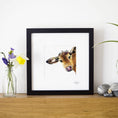 Load image into Gallery viewer, Inky Cow Illustration Print