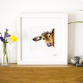 Load image into Gallery viewer, Inky Cow Illustration Print