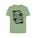 Load image into Gallery viewer, Double cowboy boot relax fit crew neck t-shirt - Trend Tonic