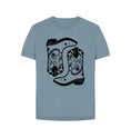 Load image into Gallery viewer, Double cowboy boot relax fit crew neck t-shirt - Trend Tonic
