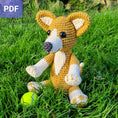 Load image into Gallery viewer, PDF Corgi Crochet Pattern, Cerys the Corgi Crochet Pattern, Crochet Pattern, Dog Amigurumi Pattern
