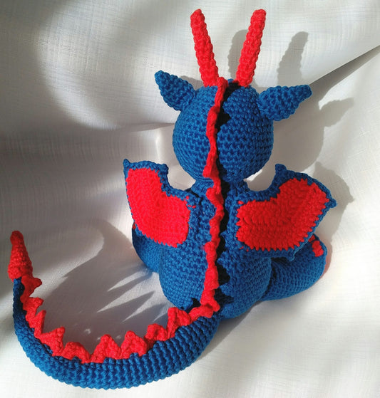 PDF Dragon Crochet Pattern, Denzel the Dragon Crochet Pattern, Crochet Pattern, Dragon Amigurumi Pattern
