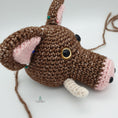 Load image into Gallery viewer, PDF Boar Crochet Pattern, Boris the Boar Crochet Pattern, Crochet Pattern, Wild Boar Amigurumi Pattern, Pig