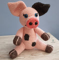 Load image into Gallery viewer, PDF Pig Crochet Pattern, Polly the Piglet Crochet Pattern, Crochet Pattern, Pig Amigurumi Pattern, Piglet