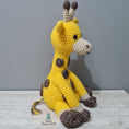 Load image into Gallery viewer, PDF Giraffe Crochet Pattern, Geoff the Giraffe Crochet Pattern, Crochet Pattern, Giraffe Amigurumi Pattern