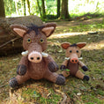 Load image into Gallery viewer, PDF Boar Crochet Pattern, Boris the Boar Crochet Pattern, Crochet Pattern, Wild Boar Amigurumi Pattern, Pig