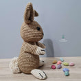 Load image into Gallery viewer, PDF Rabbit Crochet Pattern, Rodney the Rabbit Crochet Pattern, Crochet Pattern, Rabbit Amigurumi Pattern, Bunny