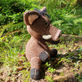 Load image into Gallery viewer, PDF Boar Crochet Pattern, Boris the Boar Crochet Pattern, Crochet Pattern, Wild Boar Amigurumi Pattern, Pig