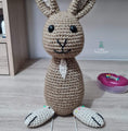 Load image into Gallery viewer, PDF Rabbit Crochet Pattern, Rodney the Rabbit Crochet Pattern, Crochet Pattern, Rabbit Amigurumi Pattern, Bunny