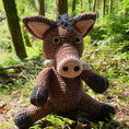 Load image into Gallery viewer, PDF Boar Crochet Pattern, Boris the Boar Crochet Pattern, Crochet Pattern, Wild Boar Amigurumi Pattern, Pig