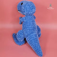 Load image into Gallery viewer, PDF T-Rex Crochet Pattern, Tom the T-Rex Crochet Pattern, Dinosaur Amigurumi Pattern, T-Rex Crochet Toy Pattern