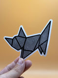 Load image into Gallery viewer, Origami Cat Sticker
