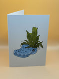 Load image into Gallery viewer, Foxy Clog Bootanical Card