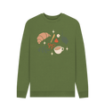 Load image into Gallery viewer, Khaki Croissant unisex style sweater