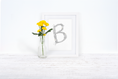 Load image into Gallery viewer, Frame Mockup Creator yellow flowers