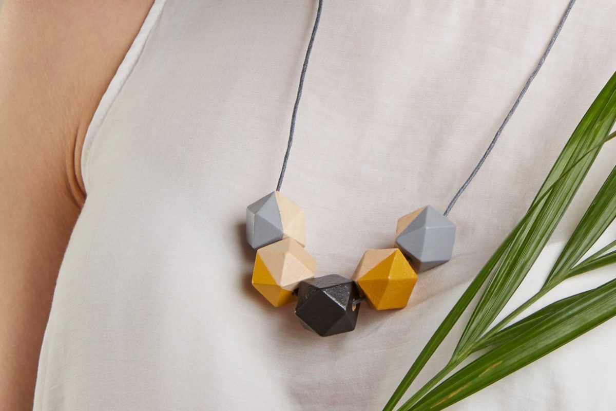 Minimalist sale statement necklace