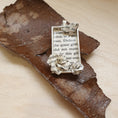 Load image into Gallery viewer, The Secret Garden recycled book pendant eco-friendly gift for her