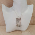 Load image into Gallery viewer, The Secret Garden recycled book pendant eco-friendly gift for her