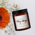 Load image into Gallery viewer, Big Hugs Personalised Candle, Thoughtful Gift, Thinking of you,Pure essential oil soywax candle, message candle, hug in post, send love