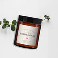 Load image into Gallery viewer, Bridesmaid Gift Personalised Candle, Pure Essential Oil Candle, Bridesmaid Gift, Gift for Bridesmaids