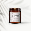Load image into Gallery viewer, Leopard Personalised Candle Aromatherapy Gift, Birthday Gift for Her, Pure Essential oil candle, Leopard gifts, Leopard lover, Candle Lover