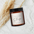 Load image into Gallery viewer, Sleep Pure Essential Oil Aromatherapy Candles - Minimal Decor, Little Jar of Sleep, Mood Boosting, Well-being Soy Wax Candle