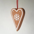 Load image into Gallery viewer, Gingerbread Heart Treat Box