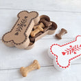 Load image into Gallery viewer, Bone Shaped Gift Box / Pet Gift Box/ Dog Treat Box/ Dog Birthday