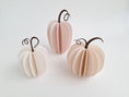 Load image into Gallery viewer, Set of 5 Halloween Pumpkins / Fall Decor / Autumn Home Decor
