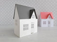 Load image into Gallery viewer, Christmas House/ DIY Tea Light/ Paper Village/ Tea Light House/ 3D Calendar/ Paper House Decoration/ Mantle Decor/ 3D Paper House