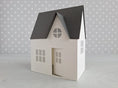 Load image into Gallery viewer, Christmas House/ DIY Tea Light/ Paper Village/ Tea Light House/ 3D Calendar/ Paper House Decoration/ Mantle Decor/ 3D Paper House