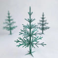 Load image into Gallery viewer, Paper Christmas Tree/ Holiday Decor /Fir Tree/ Autumn Home Decor/ Table Decoration