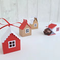 Load image into Gallery viewer, Advent Calendar Boxes /Ginger Bread Houses/ Treat Box / Christmas Table Decoration