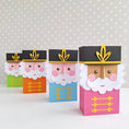 Load image into Gallery viewer, Nutcracker Soldier Treat Box/ Advent Calendar Boxes / Treat Box / Christmas Table Decoration / Tree Decoration