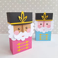 Load image into Gallery viewer, Nutcracker Soldier Treat Box/ Advent Calendar Boxes / Treat Box / Christmas Table Decoration / Tree Decoration
