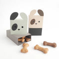 Load image into Gallery viewer, Puppy Dog Gift Box / Paper Container / Treat Box / Pet Gifts / DIY Paper Box