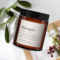 Load image into Gallery viewer, Hairdresser Aromatherapy Candle Gift, Gift for Hairdresser Hairapist, Birthday, Christmas Gift, Pure essential oil soy wax candle