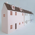 Load image into Gallery viewer, Set of 3 DIY Paper Village Houses Bundle/ DIY Tea Light/ Paper Village/ Tea Light House/DIY Putz House/ Paper House Decoration/