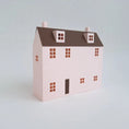Load image into Gallery viewer, Set of 3 DIY Paper Village Houses Bundle/ DIY Tea Light/ Paper Village/ Tea Light House/DIY Putz House/ Paper House Decoration/