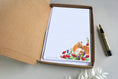 Load image into Gallery viewer, Fox Poppy Field Writing Paper: A5 Stationery Gift Set