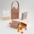 Load image into Gallery viewer, Teddy Bear Gift Box / Baby Shower / Treat Box / Birthday Gift / DIY Paper Box/ Teddy Shaped Box
