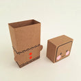 Load image into Gallery viewer, Gingerbread Man Treat Box/ Christmas Gift Box/ Advent Calendar Boxes / Treat Box / Christmas Table Decoration / Tree Decoration/Paper Craft