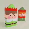 Load image into Gallery viewer, Elf Boy Treat Box/ Advent Calendar Boxes / Treat Box / Elf on the Shelf / Tree Decoration/ Christmas Decoration