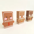 Load image into Gallery viewer, Gingerbread Man Treat Box/ Christmas Gift Box/ Advent Calendar Boxes / Treat Box / Christmas Table Decoration / Tree Decoration/Paper Craft