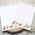 Load image into Gallery viewer, A5 Country Game Letter Writing Paper: Hare, Pheasant, Partridge (Lined or Unlined), Stationery Gift