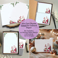 Load image into Gallery viewer, Personalised Christmas Stationery Set: Father Christmas Letter Writing Paper & Notecards