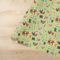 Load image into Gallery viewer, Folded Farm Animal Gift Wrap: Country Design Eco-Friendly Wrapping Paper